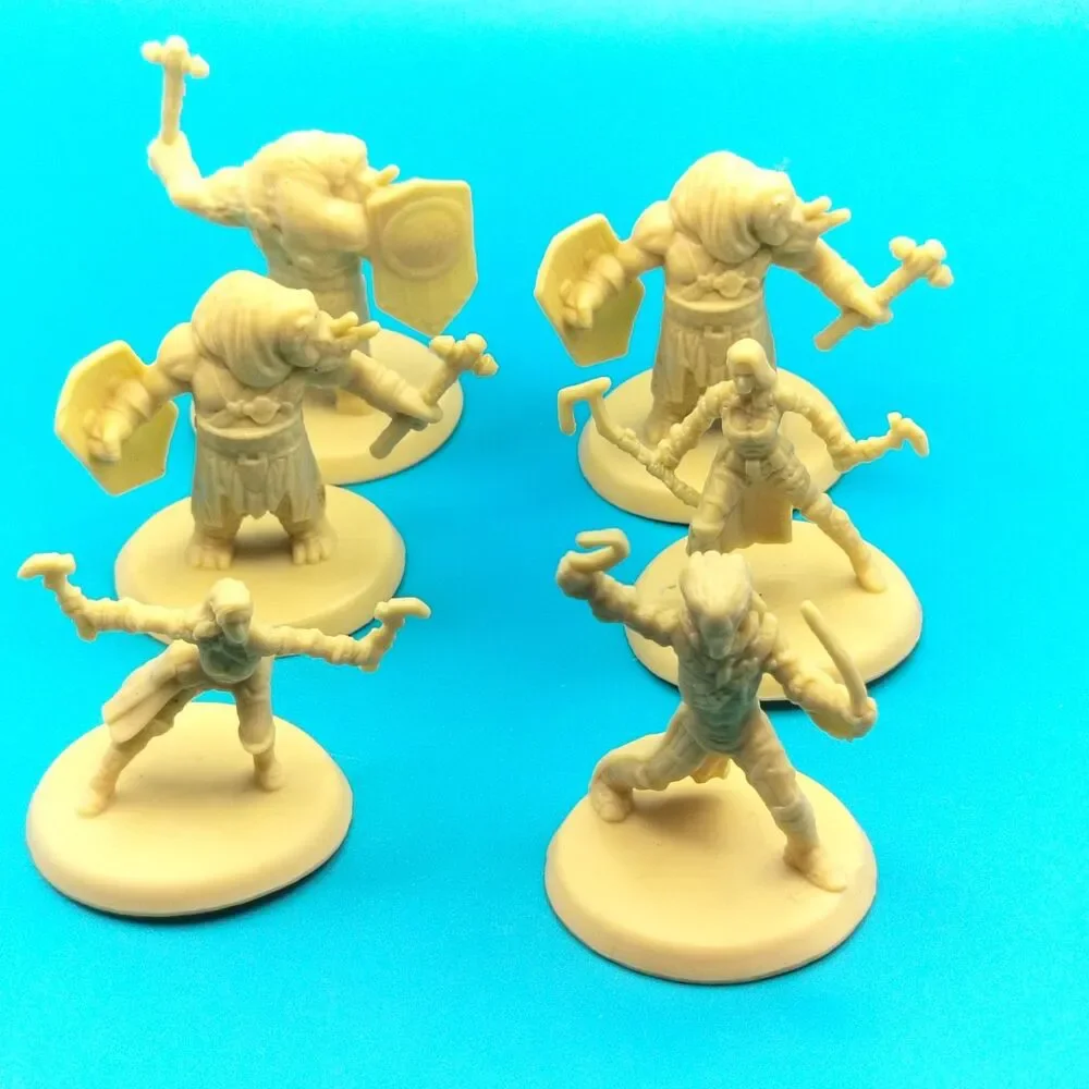 Magic The Gathering Arena of the Planeswalkers Replacement Figures  Pieces Tan